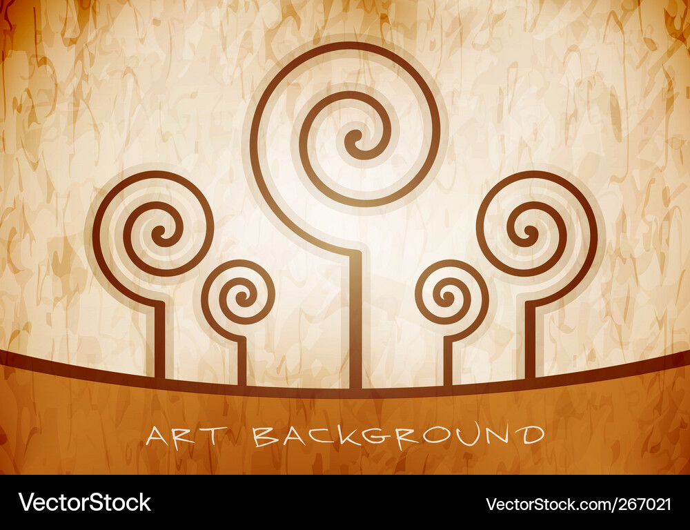 Swirl Abstract Background Vector Image