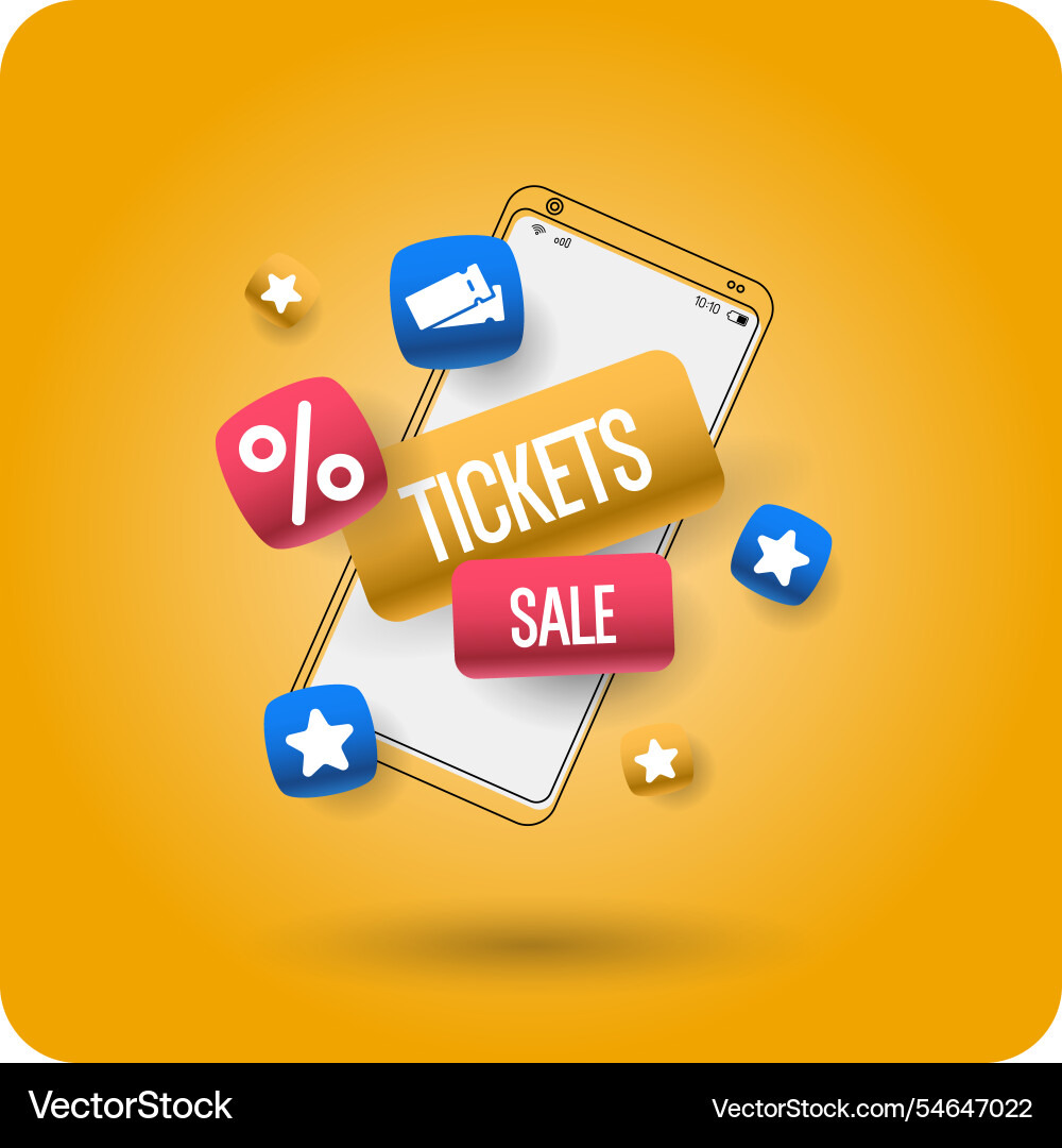 Conceptual poster sales and discounts of airplane Conceptual poster sales and discounts of airplane vector image