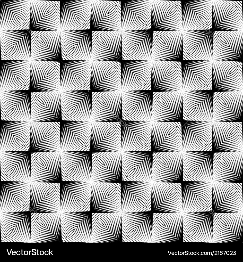 Design seamless square trellised pattern Vector Image