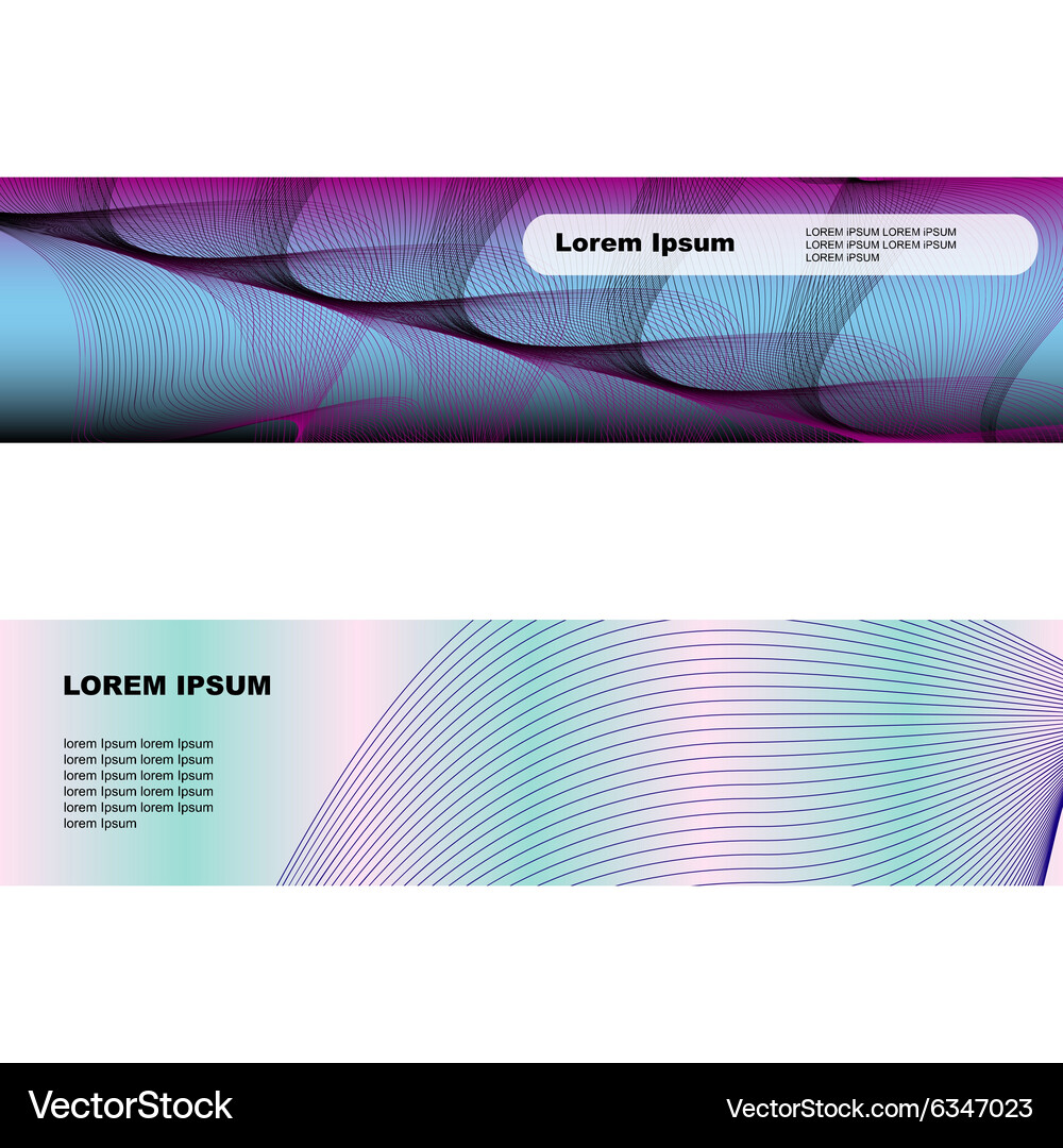 Horizontal pattern card Vector Image