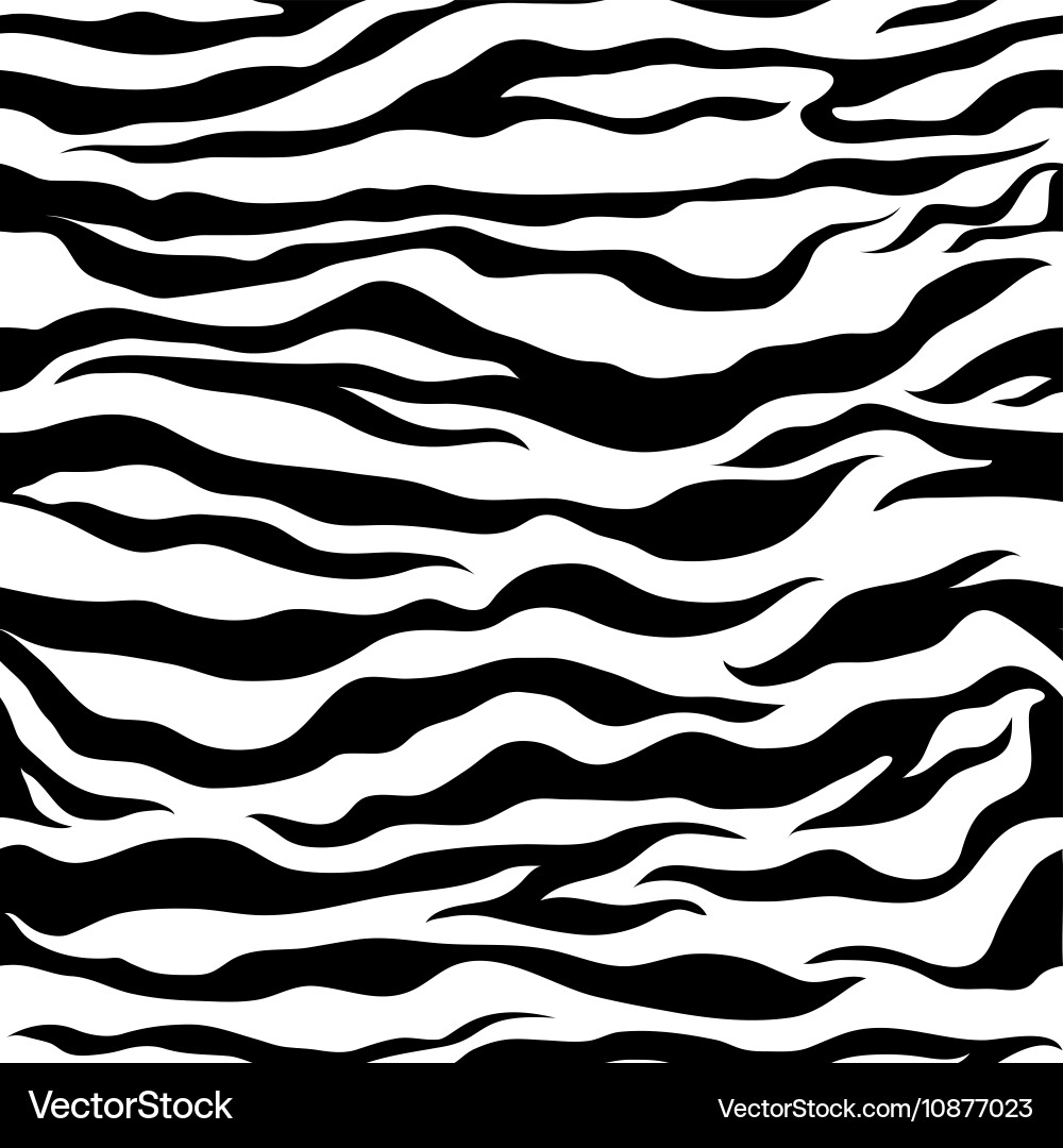 Zebra pattern as a background Vector Image