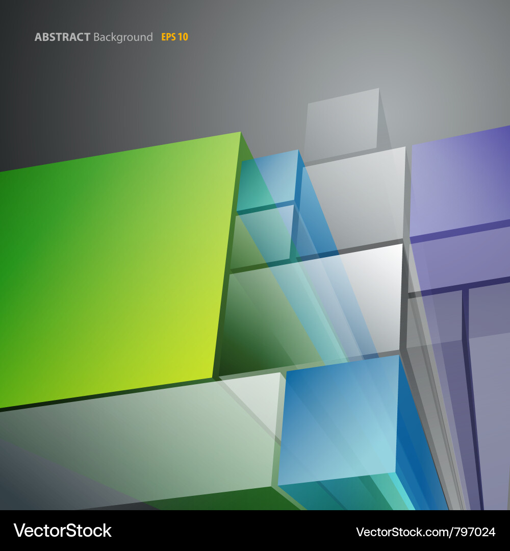 Geometric Modern Background vector image