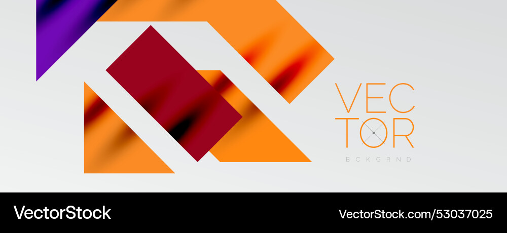 Dynamic lines and triangles Vector Image