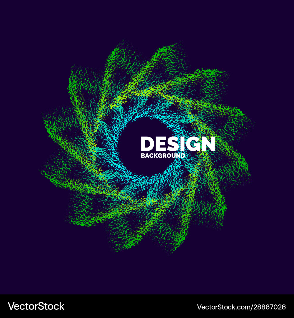 Abstrakter Hintergrund mit dynamischer Wellenlinie Abstrakter Hintergrund mit dynamischer Wellenlinie vektorbild