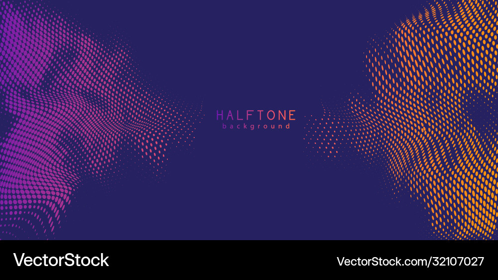Abstract background halftone gradient Abstract background halftone gradient vector image