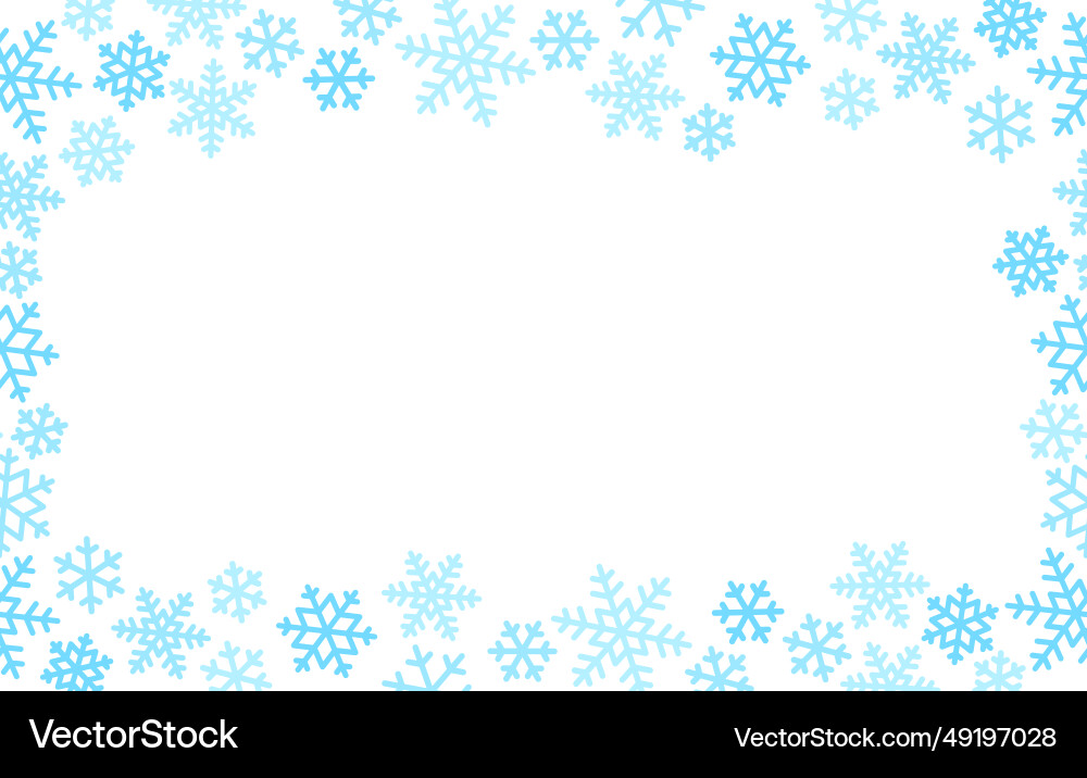 Snowflakes seamless background for decoration Snowflakes seamless background for decoration vector image