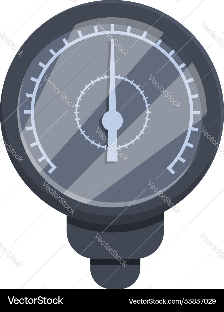 Manometer icon cartoon style Vector Image