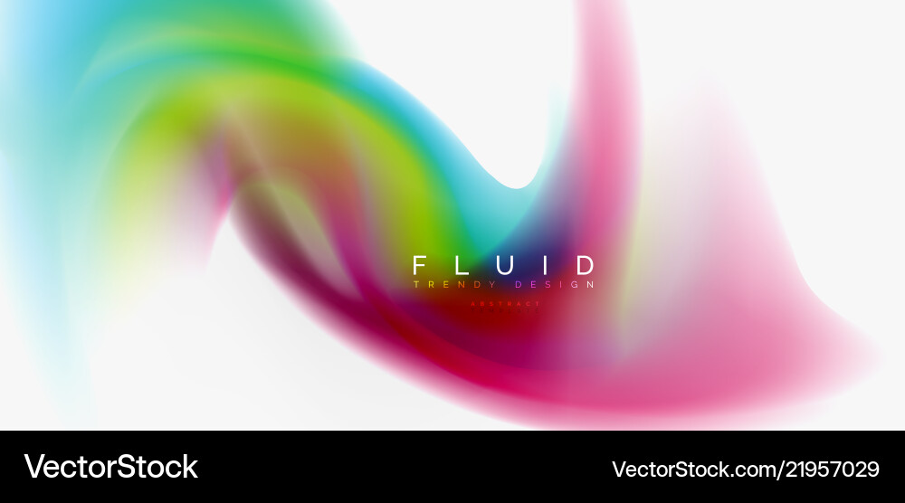 Mixing liquid color flow abstract background Mixing liquid color flow abstract background vector image