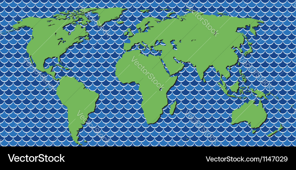 World map Vector Image