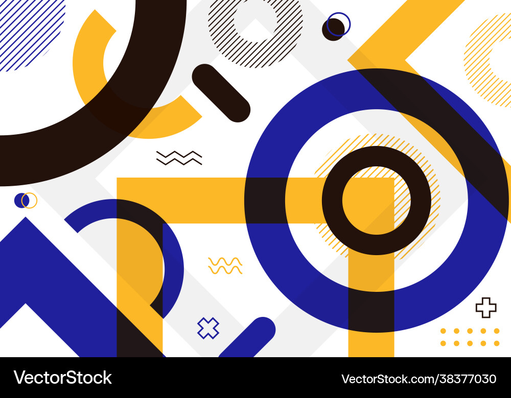 Abstract colored geometric shape pattern Abstract colored geometric shape pattern vector image