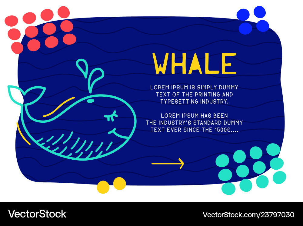 Abstract landing page pattern with different Abstract landing page pattern with different vector image