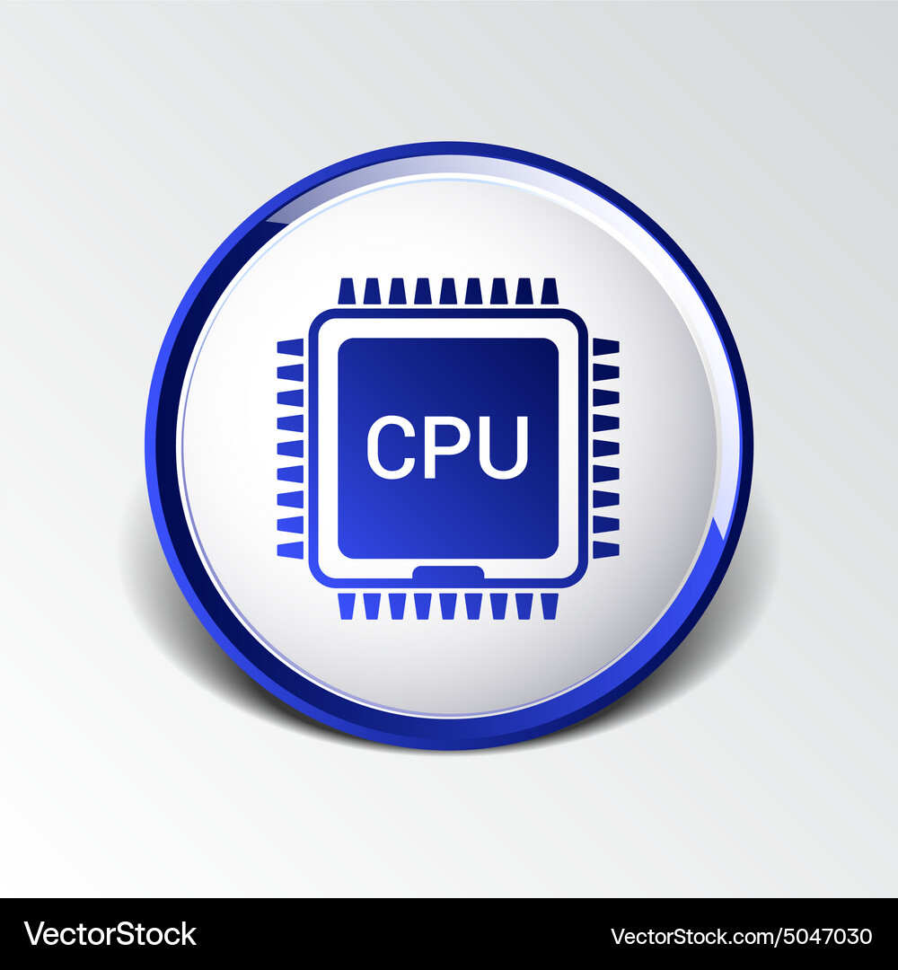 Circuit board icon technology scheme square symbol Vector Image