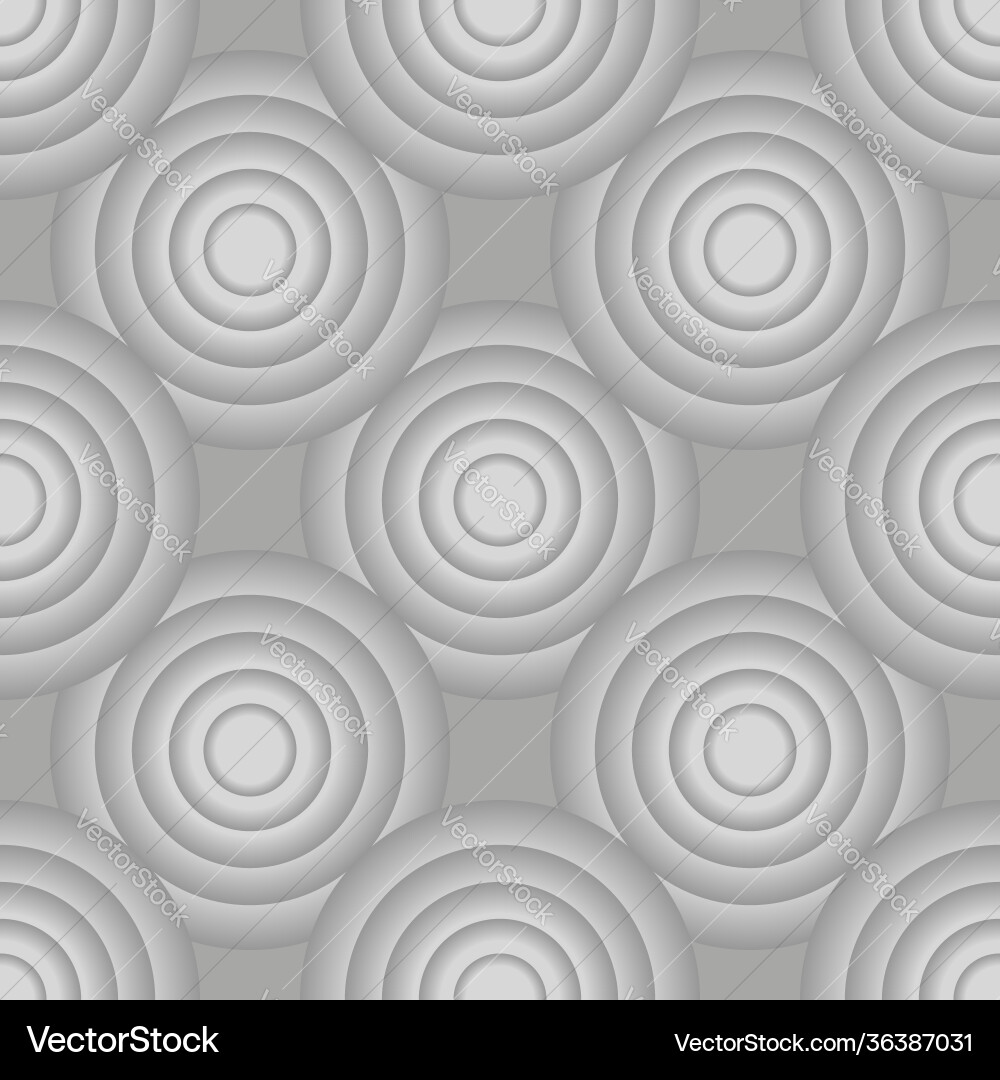 Seamless circle linear pattern geometric weave Vector Image