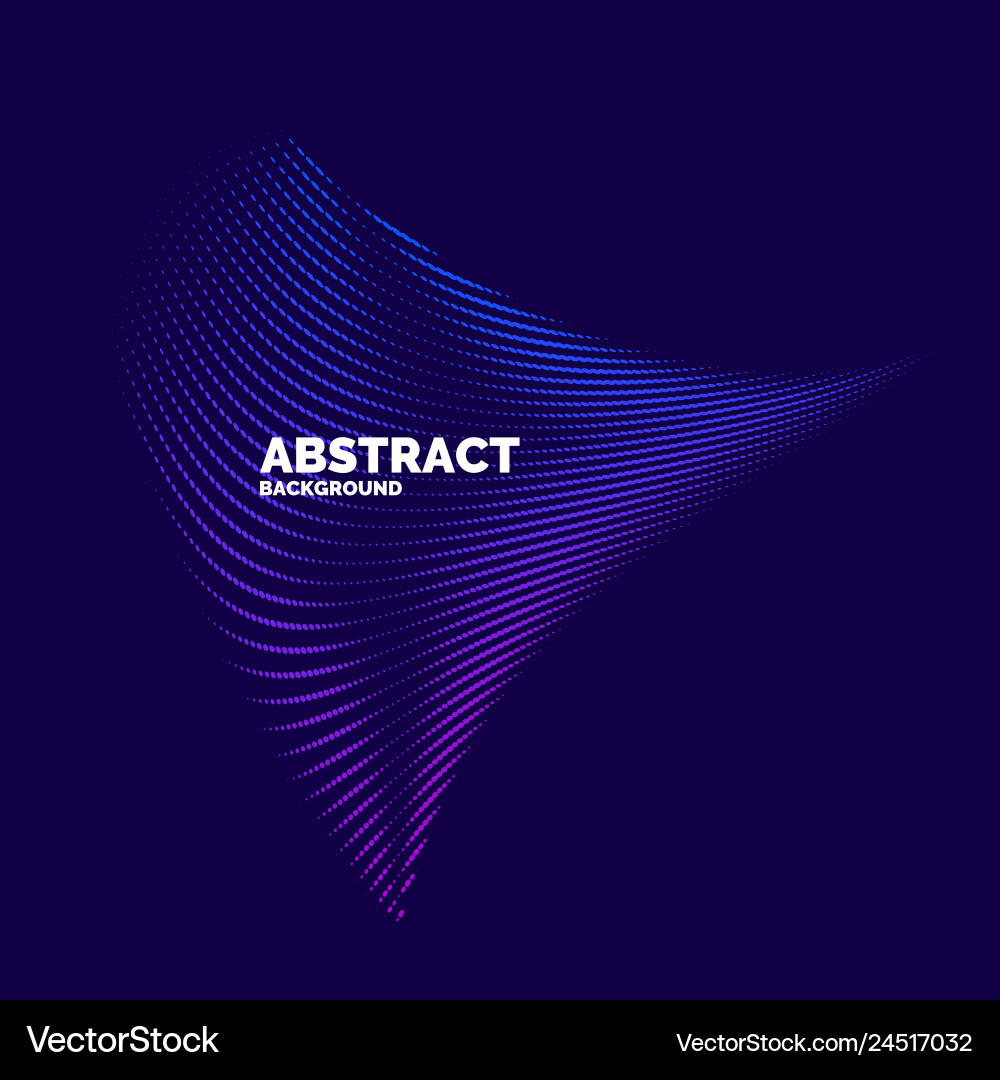 Abstract background with dynamic waves Abstract background with dynamic waves Vector Image