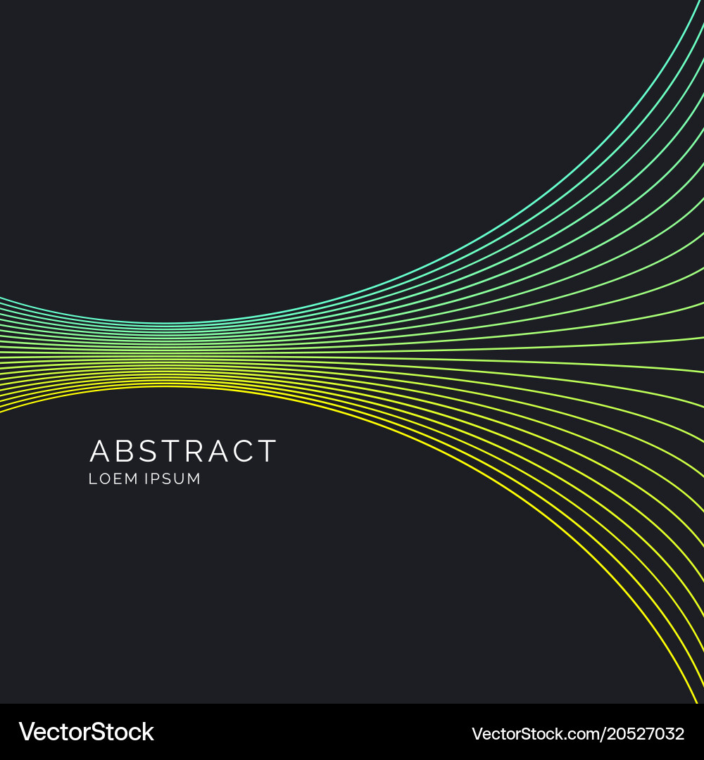 Dynamic Line Abstract Background vector image