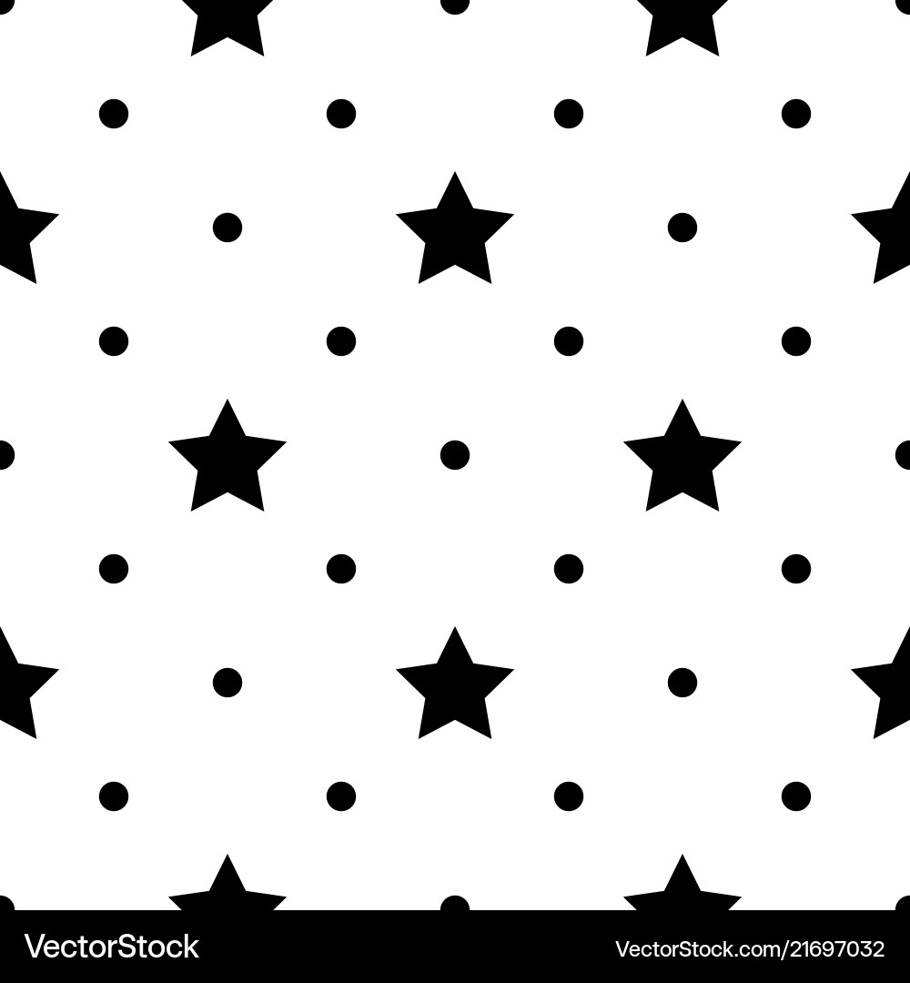 Seamless monochrome pattern with stars abstract Seamless monochrome pattern with stars abstract vector image