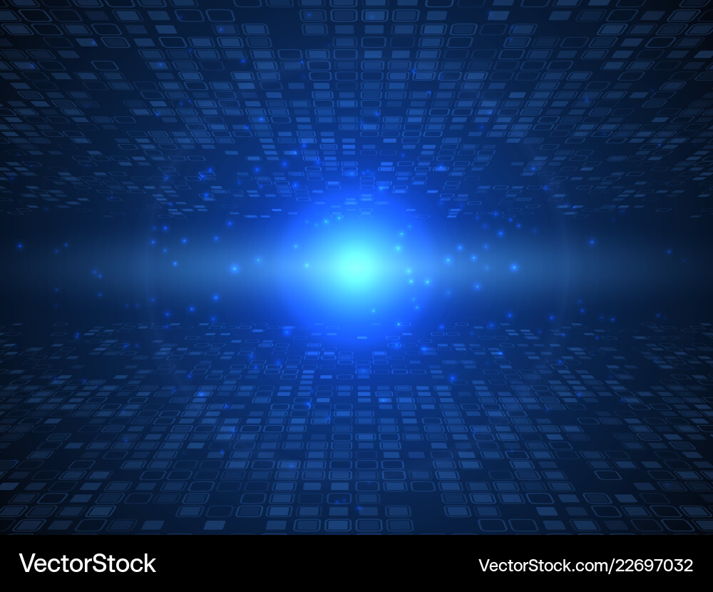 Technology blue background high speed concept Vector Image