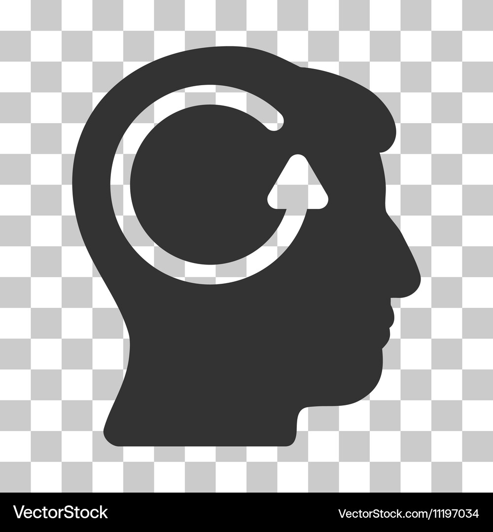 Refresh head memory icon Vector Image