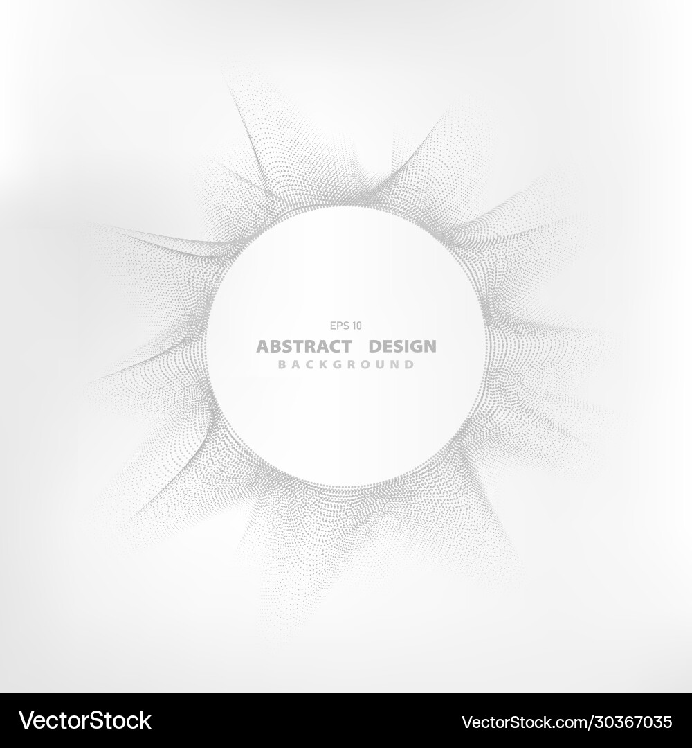 Abstract dot pattern swirl circle space Abstract dot pattern swirl circle space vector image