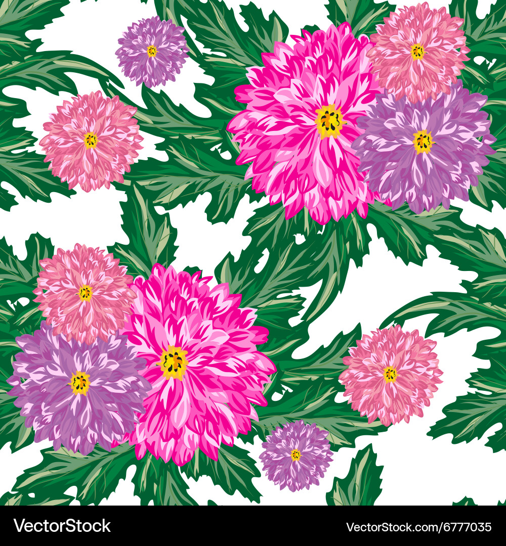 Seamless pattern vector image
