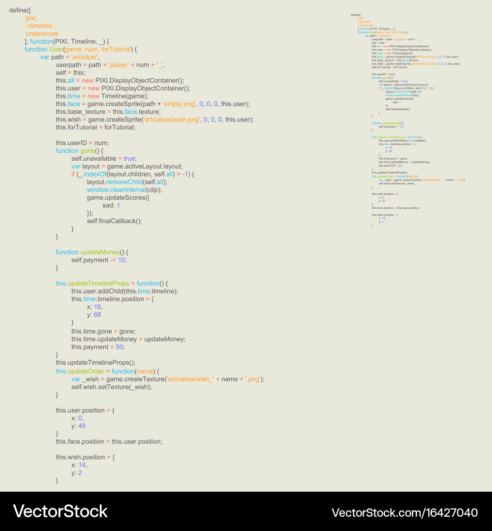 Code Stream abstrakte Programmierung Hintergrund Vektorbild