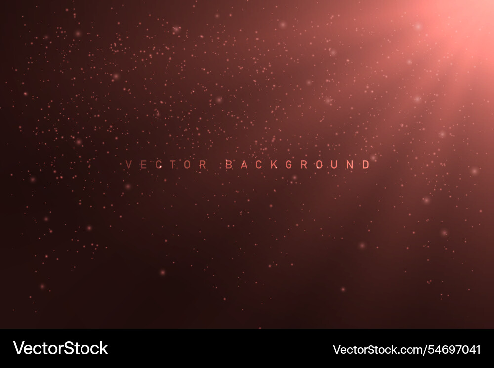 Dark red abstract background with light rays vector image