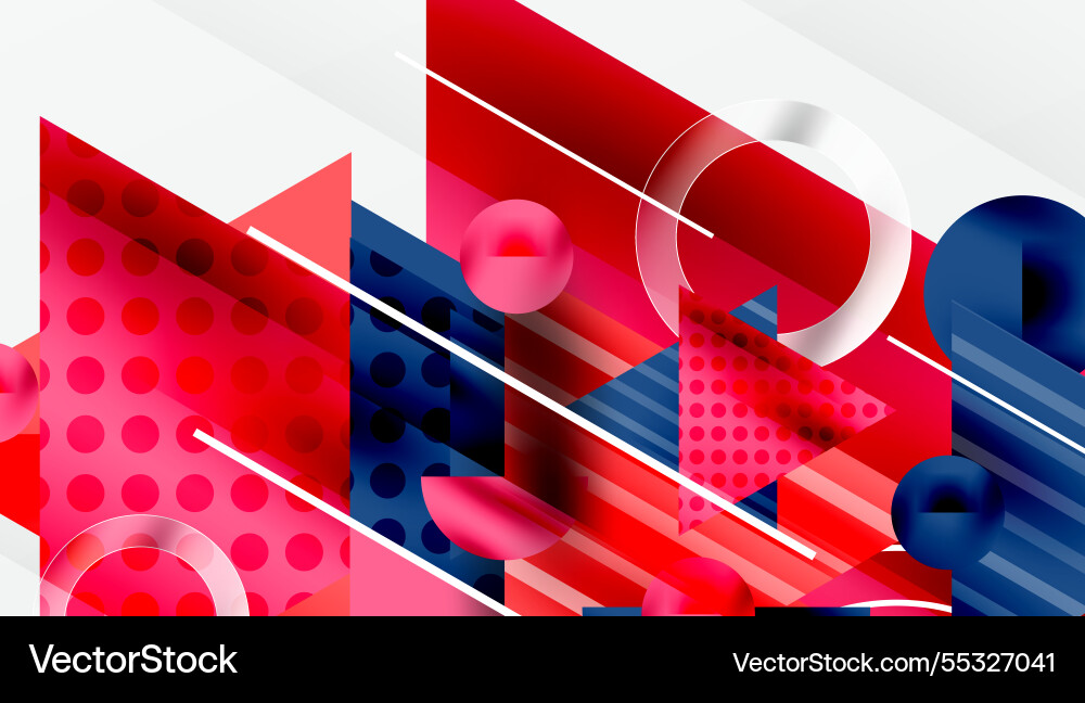 Modern abstract design with overlapping Modern abstract design with overlapping Vector Image