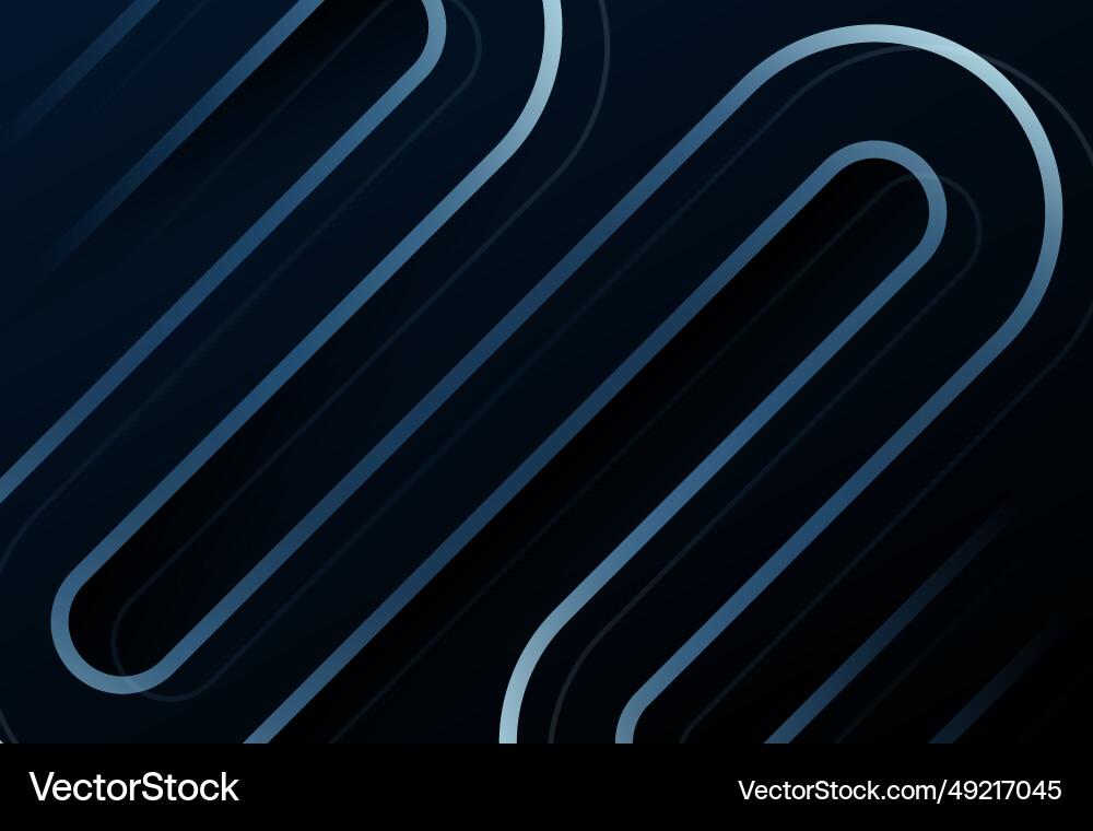 Abstract geometric flow lines on dark background Abstract geometric flow lines on dark background vector image