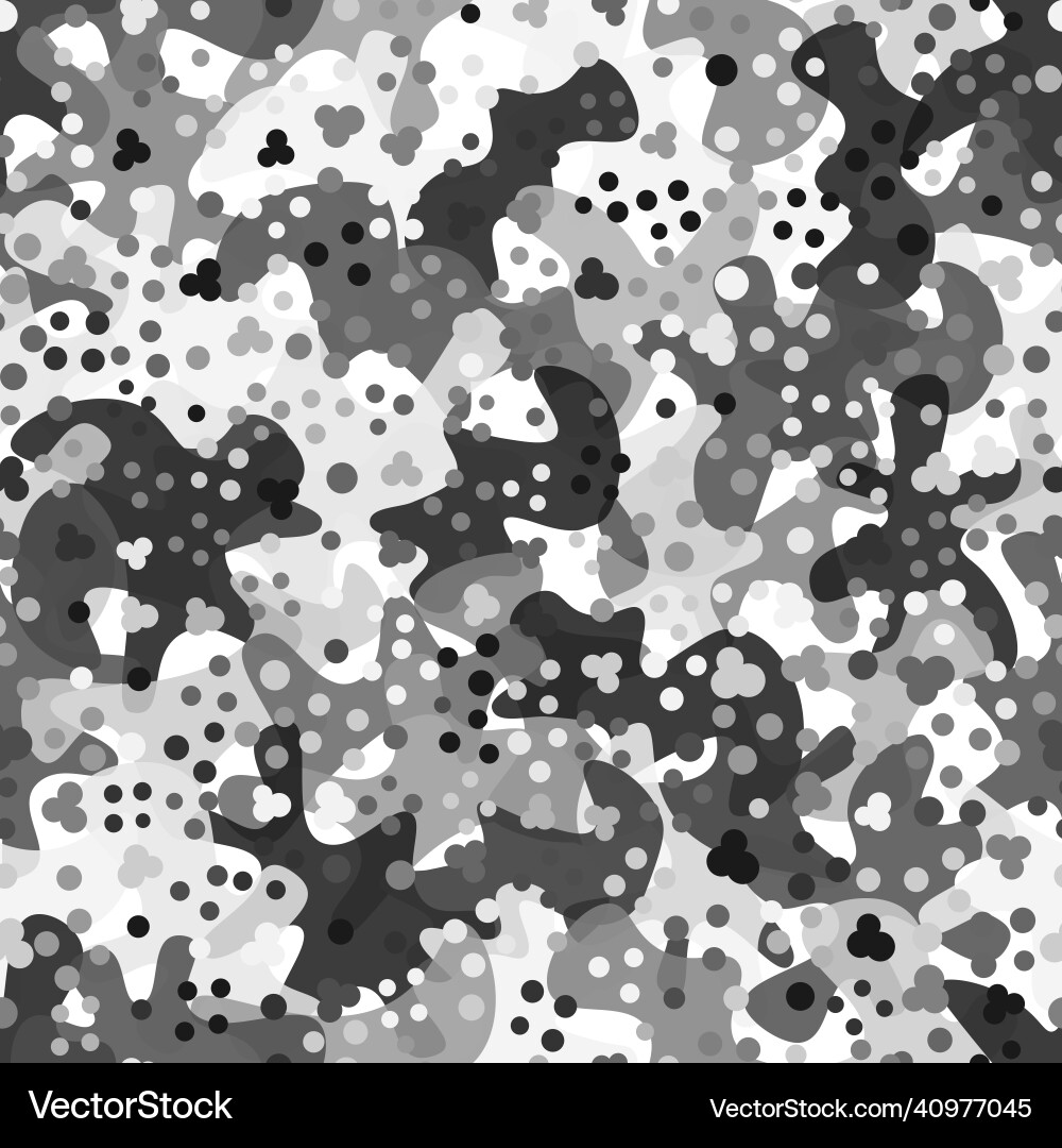 Camouflage seamless pattern background classic Vector Image