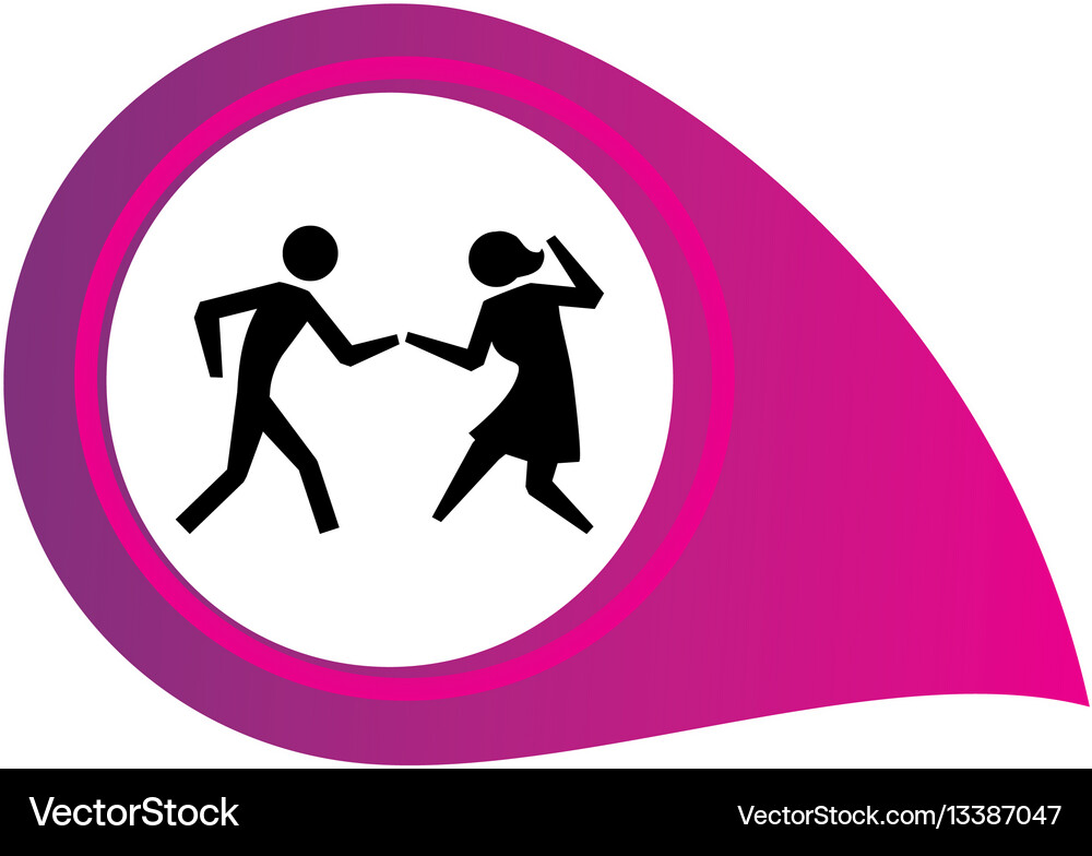 Color map pointer to right side with pictograph Vector Image