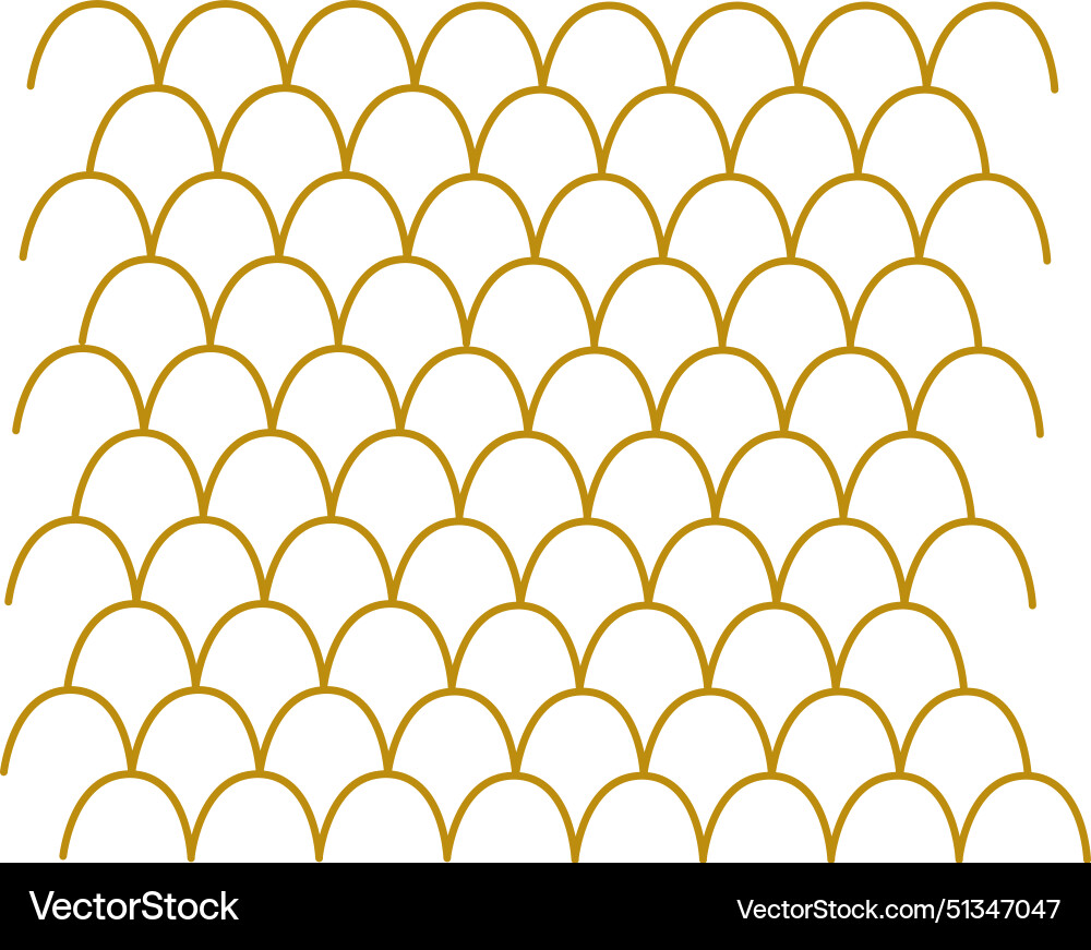 Gold design waves pattern texture wallart Vector Image