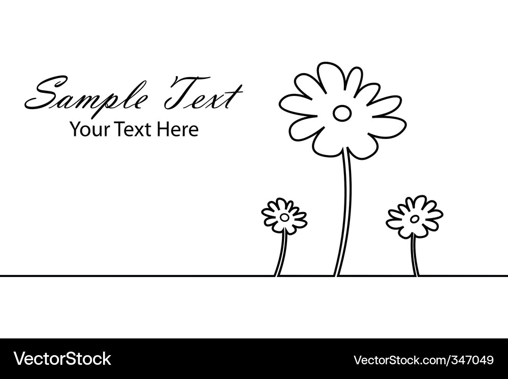 Floral background Vector Image