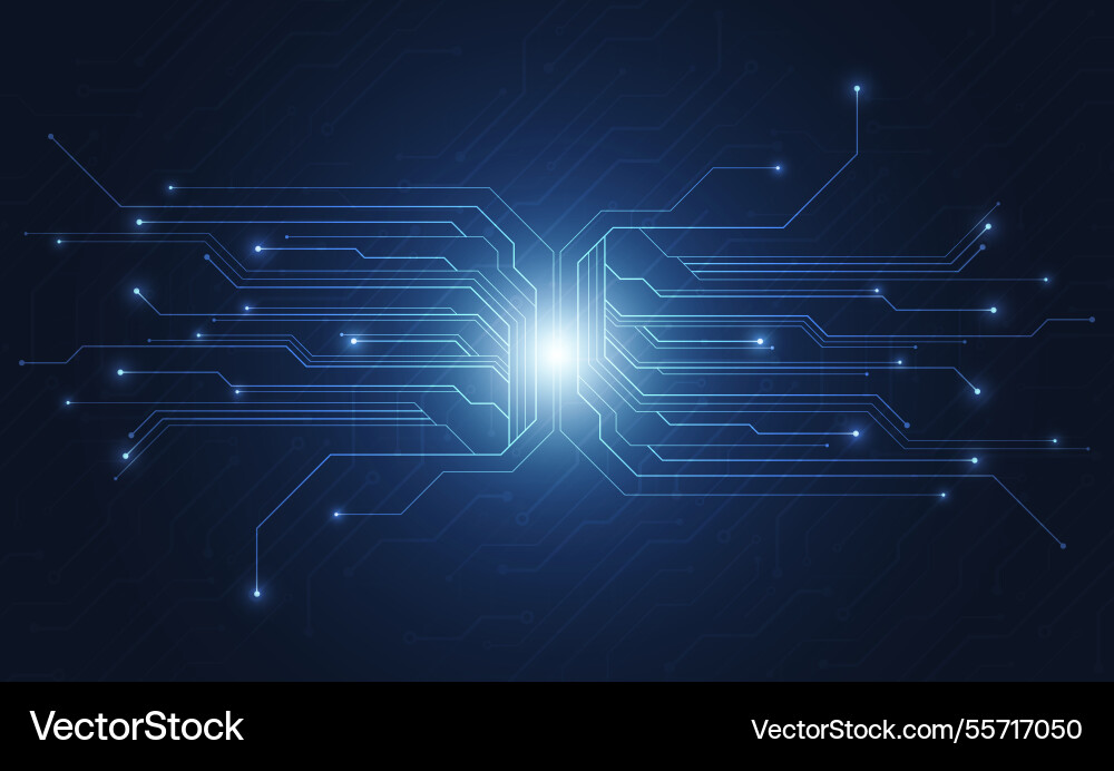 Abstract background with technology circuit board Abstract background with technology circuit board vector image