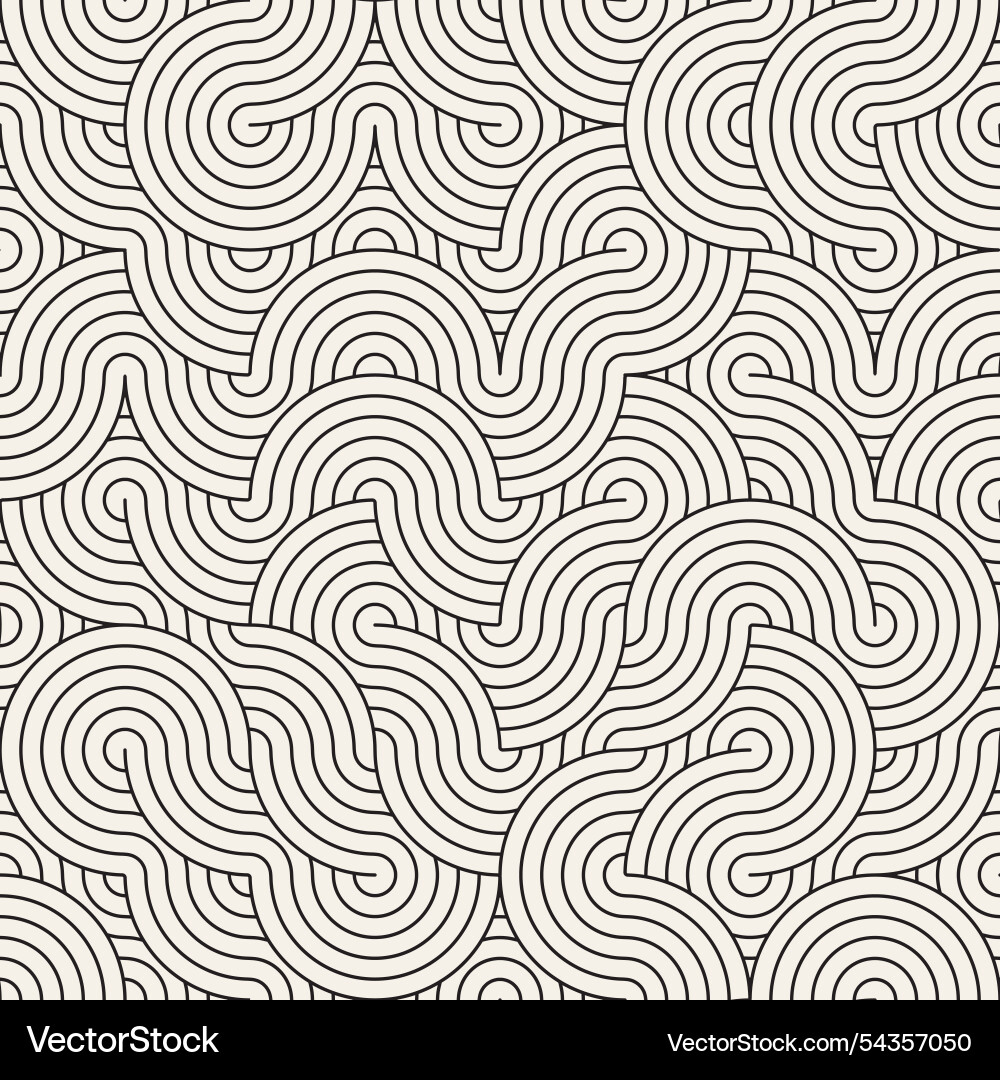 Seamless pattern repeating geometric elements Seamless pattern repeating geometric elements vector image