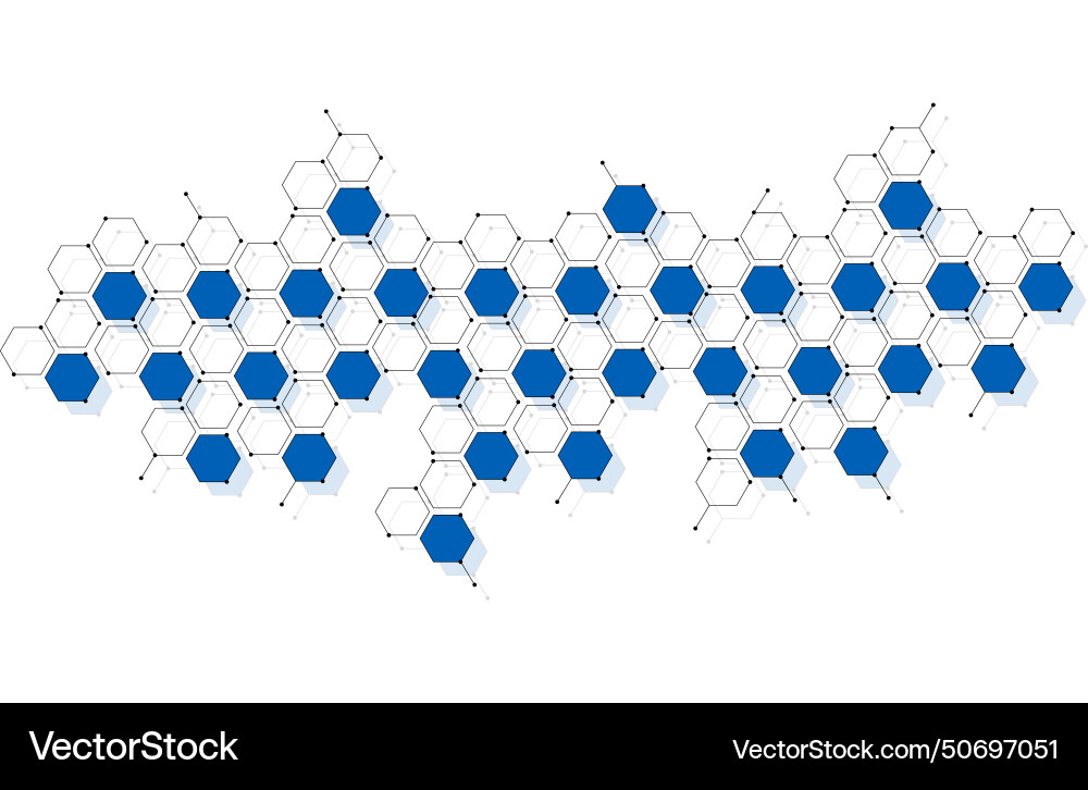 Abstract geometric boxes pattern dot line Abstract geometric boxes pattern dot line vector image