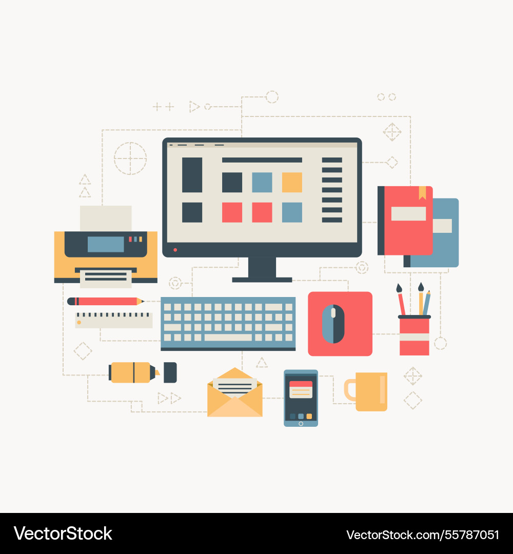 Design elements background Vector Image