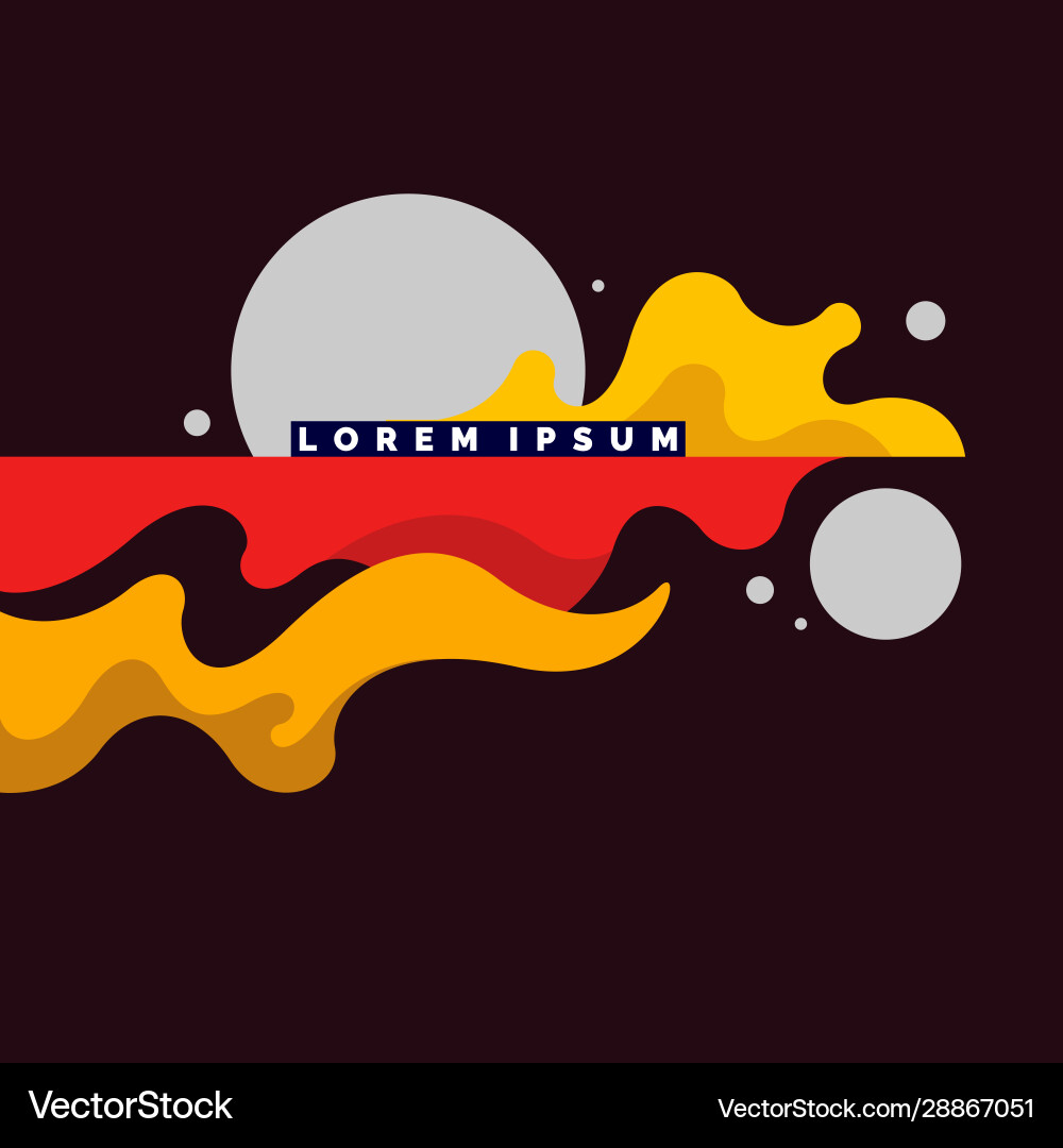Dynamic Linear Wave Background vector image