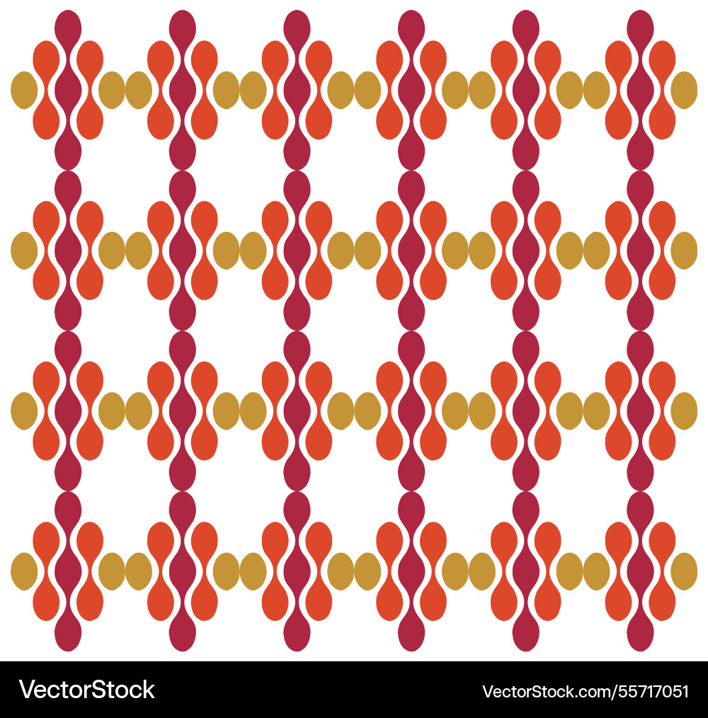 Grid pattern of orange and redd squares shape Grid pattern of orange and redd squares shape vector image