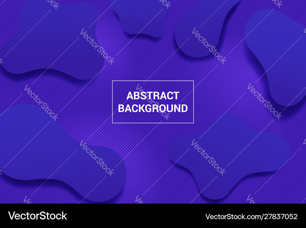 Abstract smooth template vector image