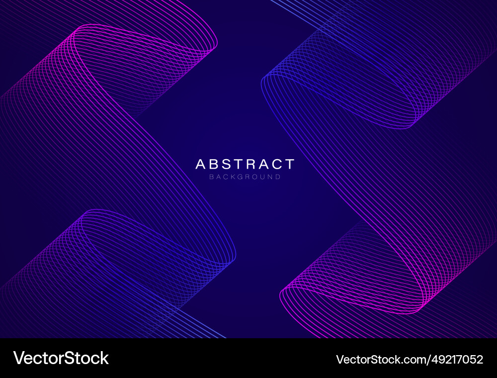 Blue abstract background with wavy lines dynamic Blue abstract background with wavy lines dynamic vector image
