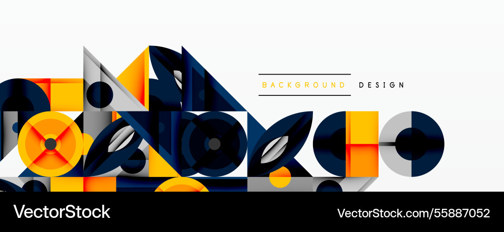Dynamic geometric composition with sharp angles Dynamic geometric composition with sharp angles vector image
