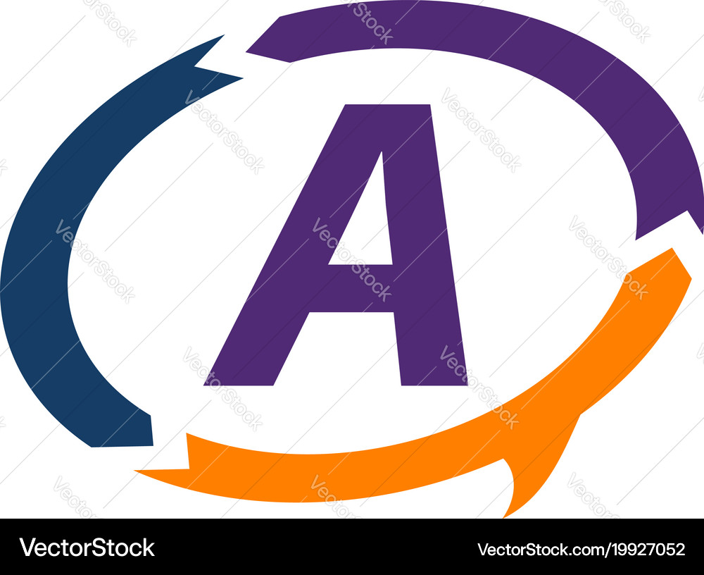 Smart solution letter Royalty Free Vector Image