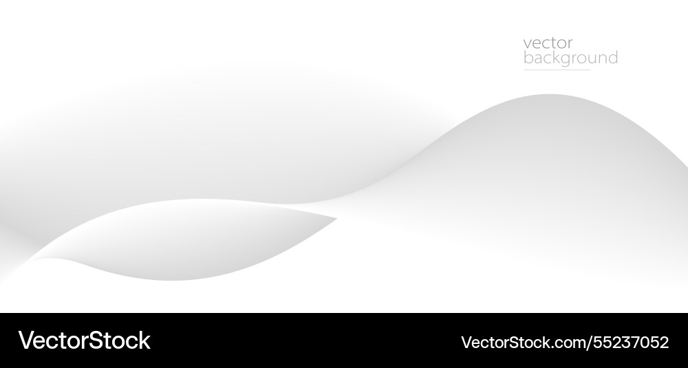 Smooth flow of wavy shape with gradient abstract Smooth flow of wavy shape with gradient abstract vector image