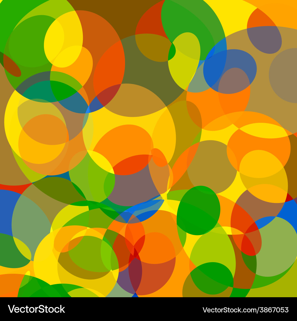 Geometric Colorful Shape Pattern vector image