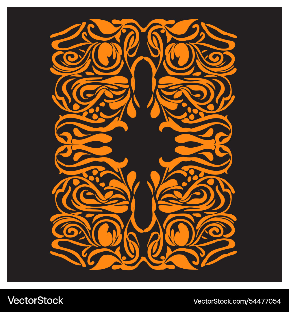 Symmetrical butterfly print pattern Symmetrical butterfly print pattern vector image