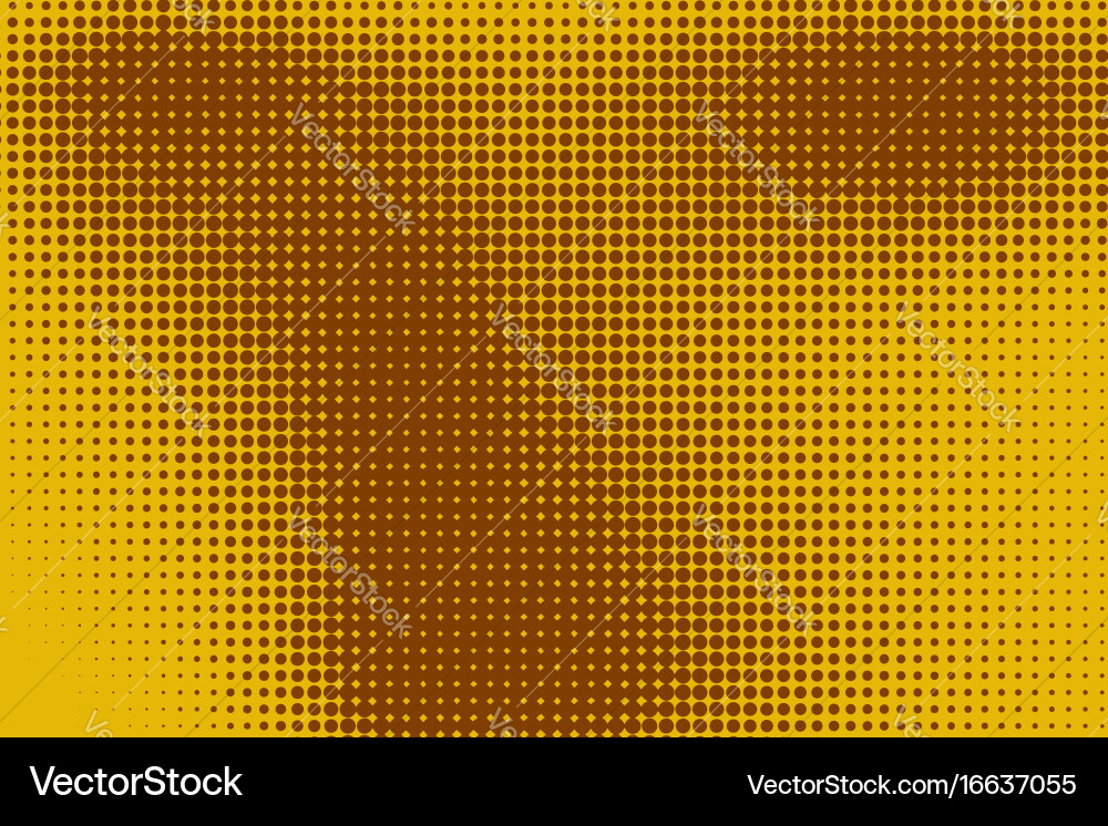 Abstract background with halftone color stains vector image