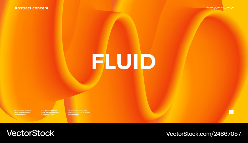 Fluid Gradient Shapes - Abstract Background vector image
