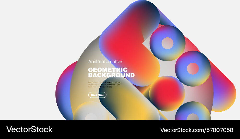 Abstract geometric shapes overlap creating Abstract geometric shapes overlap creating Vector Image