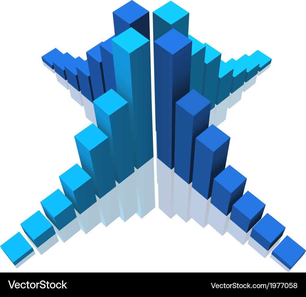 Data Charts and Graphs vector image