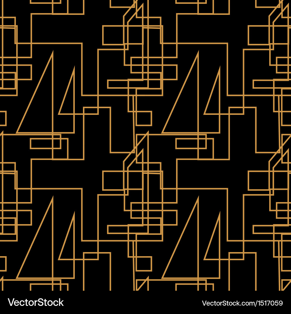 Geometric Line Pattern Background vector image